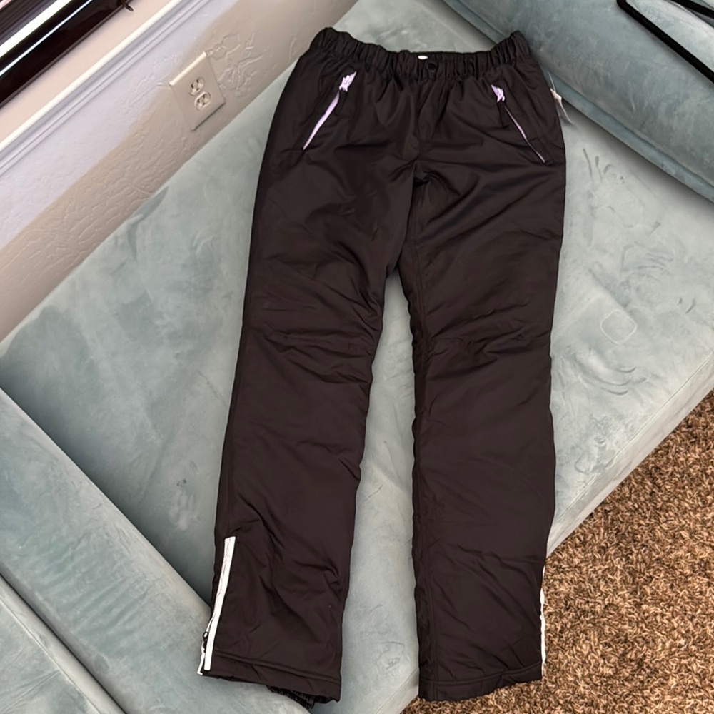 Old Navy Black Elastic Waist Snow Pants